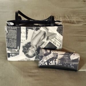 Iconic Handbag and Matching Wallet